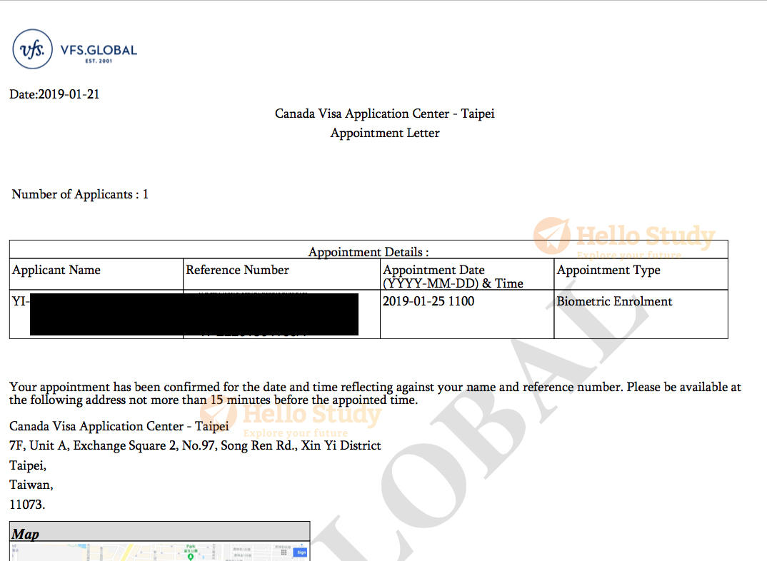 加拿大簽證申請Biometrics 生物特徵辨識資料【圖文範例教學】 - Hello Study 楓禾留遊學